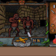 Ultima Underworld screenshot, featuring ogres.